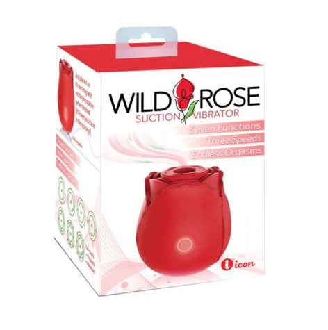 Wild Rose Suction Vibrator