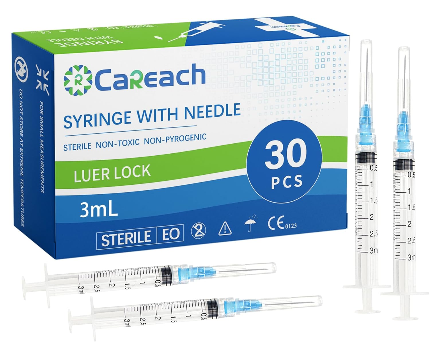 Careach Syringe With Needle 3mL