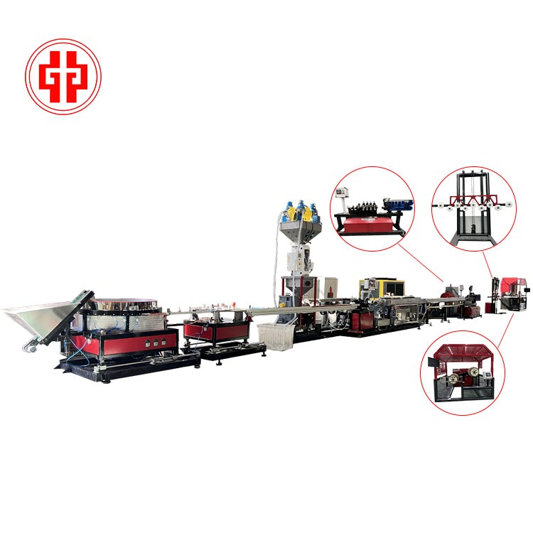 Agricultural Irrigation PLC+Touch Screen Drip Irrigation Pipe Making Machine Hdpe Ldpe Flat Drip Irrigation Tape Making Machine