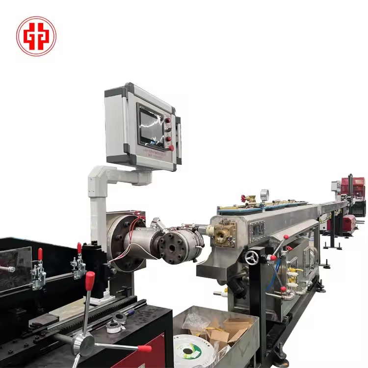 Agricultural Irrigation PLC+Touch Screen Drip Irrigation Pipe Making Machine Hdpe Ldpe Flat Drip Irrigation Tape Making Machine