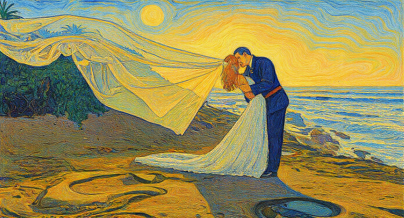 Personalized Couple/Family Portrait Digital Print - Style K