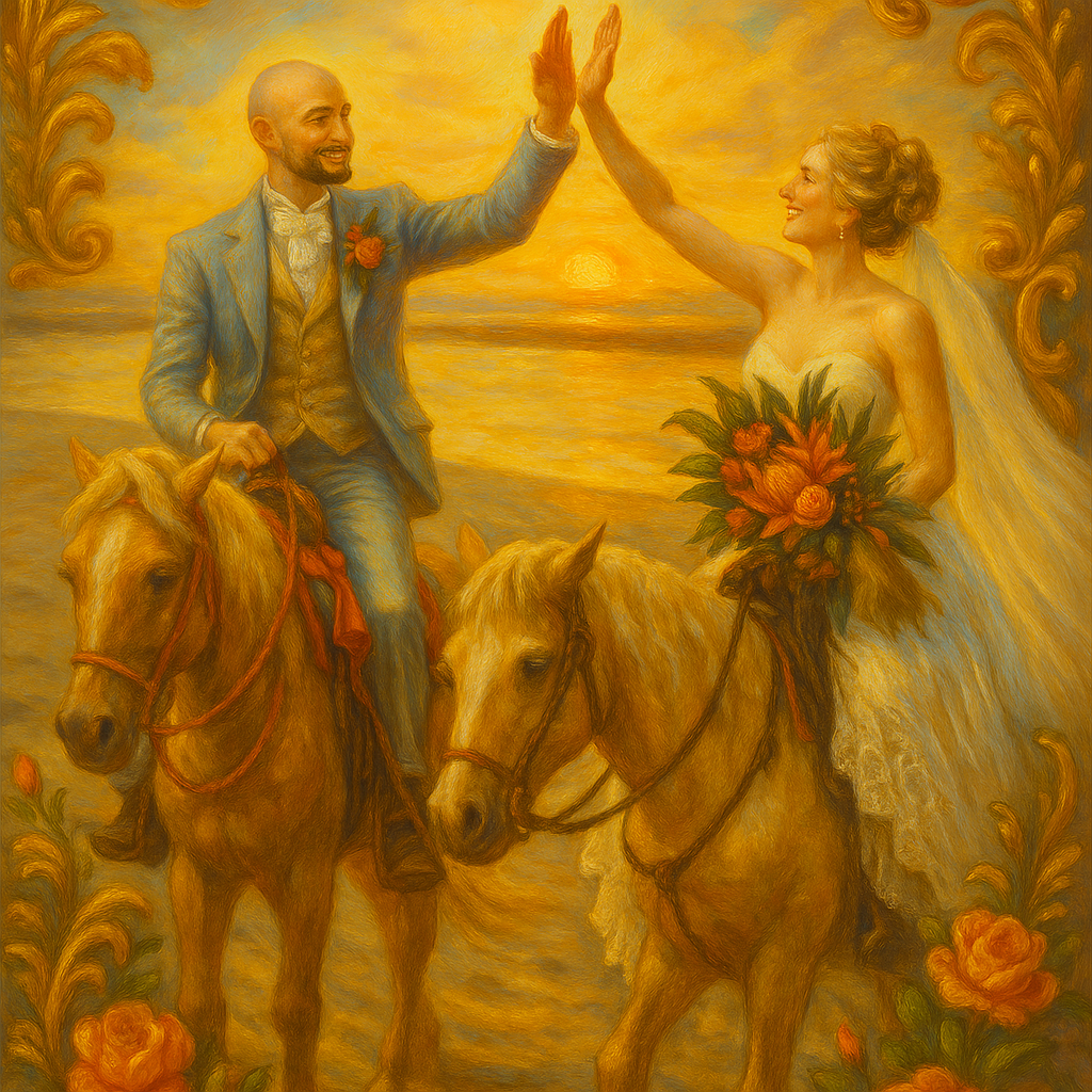 Personalized Couple/Family Portrait Digital Print - Style R