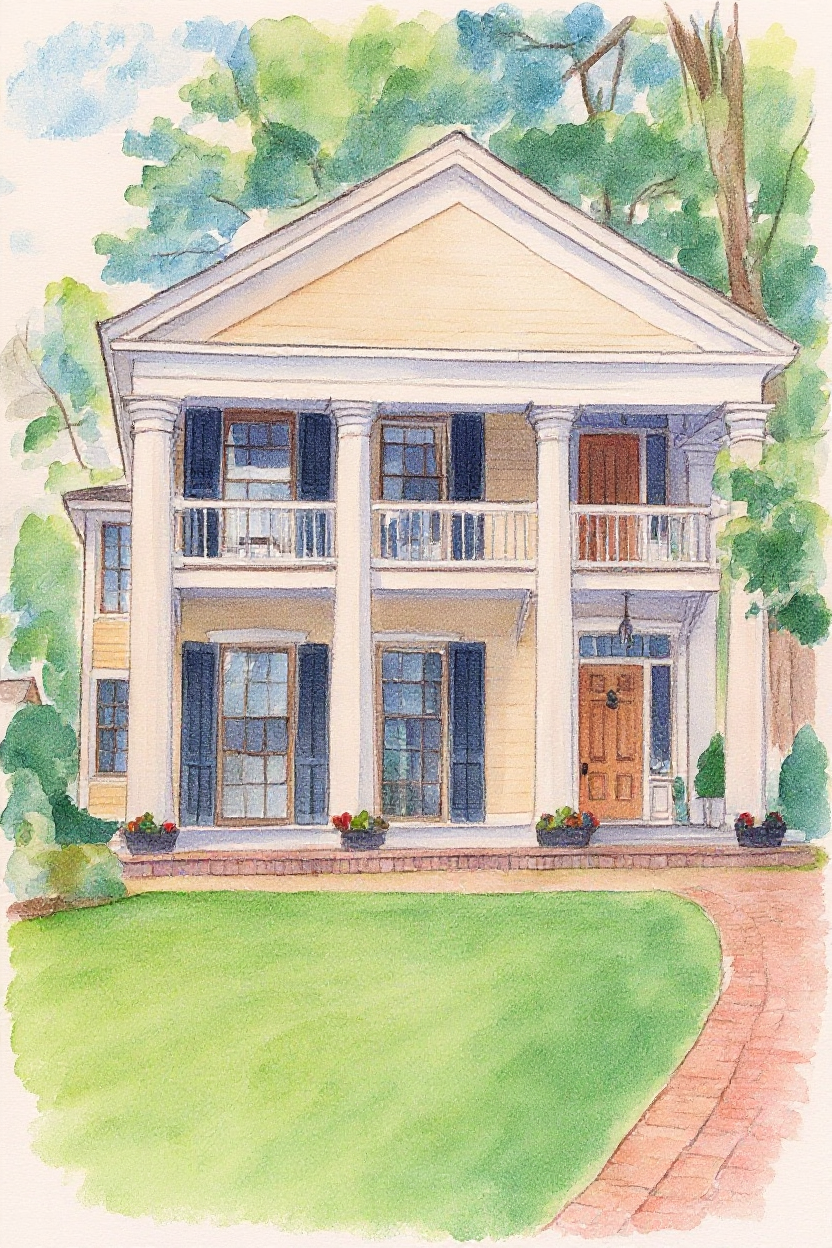 Personalized Wedding Portrait Digital Print - Style J