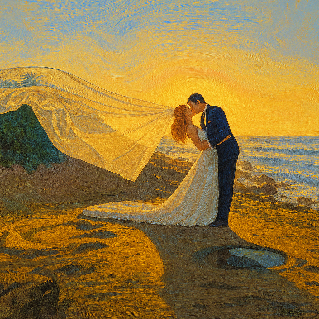 Personalized Couple/Family Portrait Digital Print - Style C