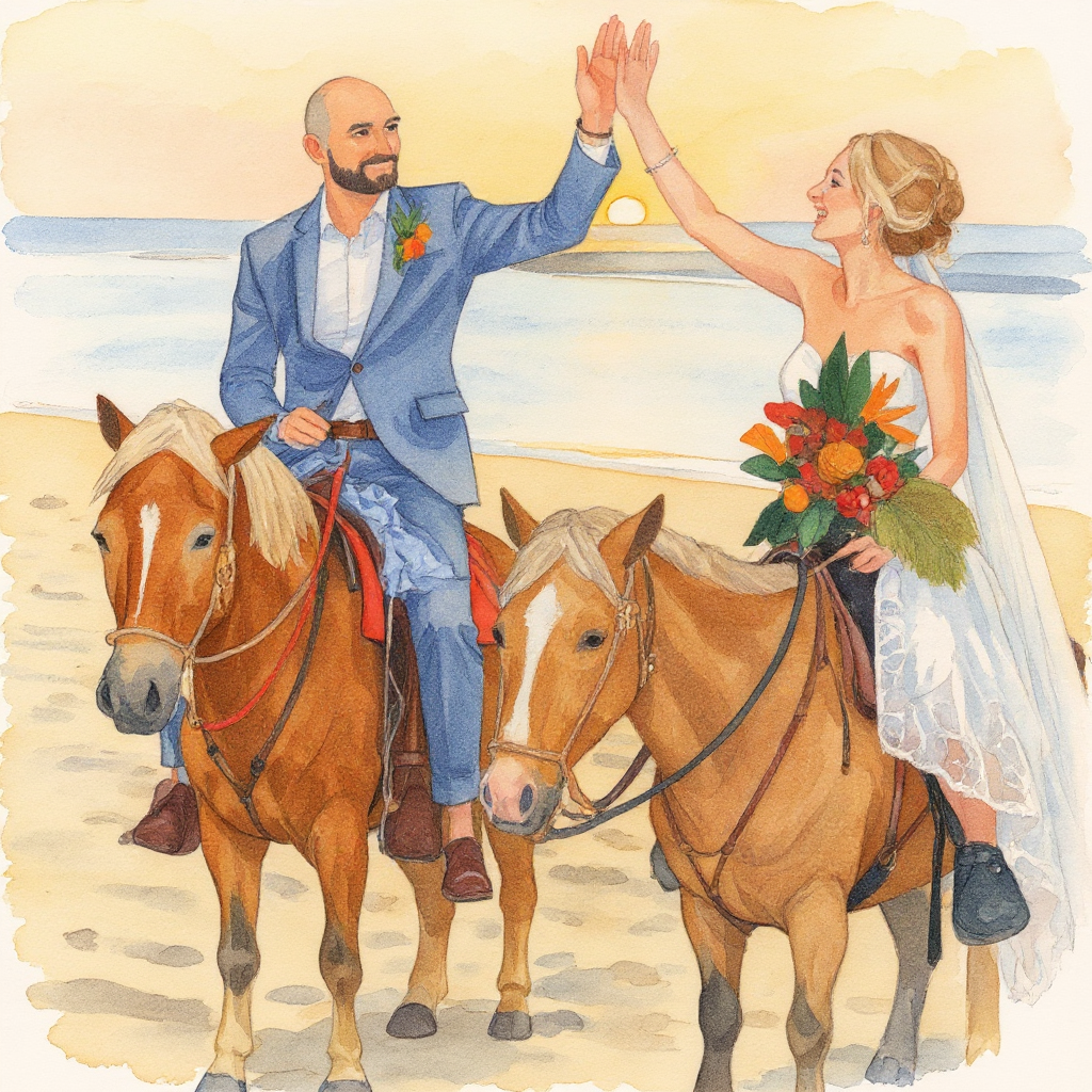 Personalized Couple/Family Portrait Digital Print - Style B