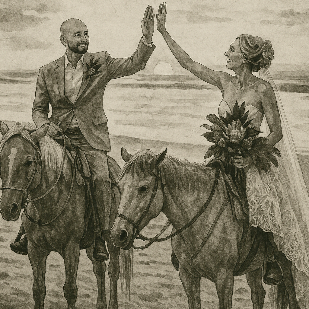 Personalized Couple/Family Portrait Digital Print - Style I