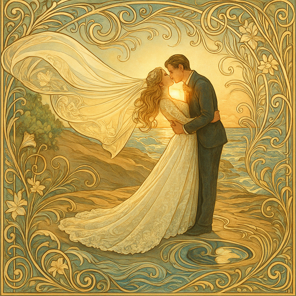 Personalized Couple/Family Portrait Digital Print - Style P