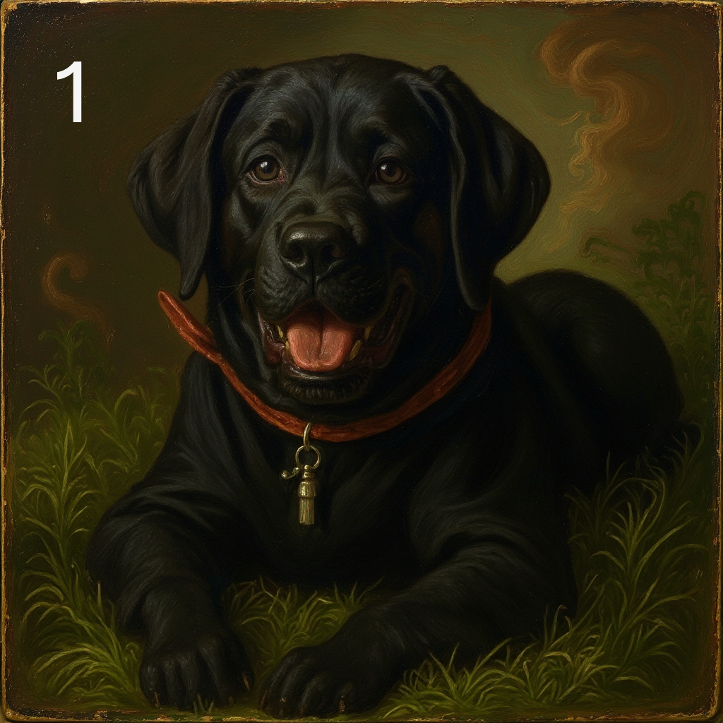 Custom Personalized Pet Portraits-Canvas & Framed Digital Art