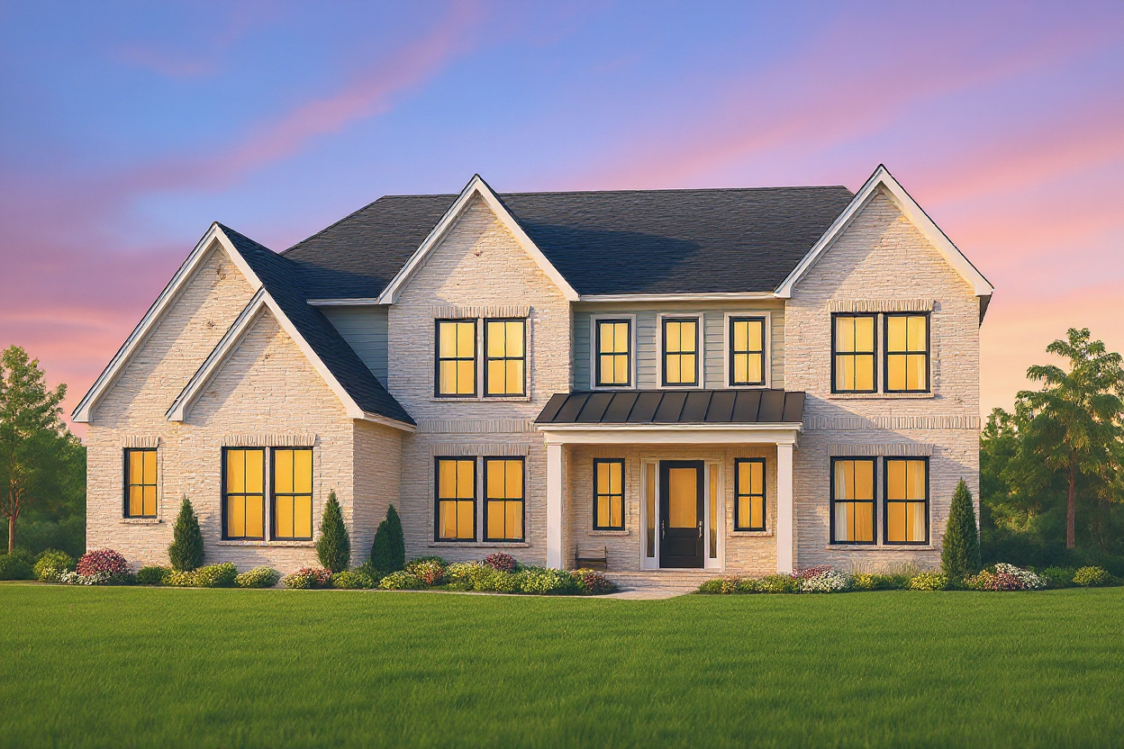 Personalized Home/Vacation Spot Portrait Digital Print - Style M