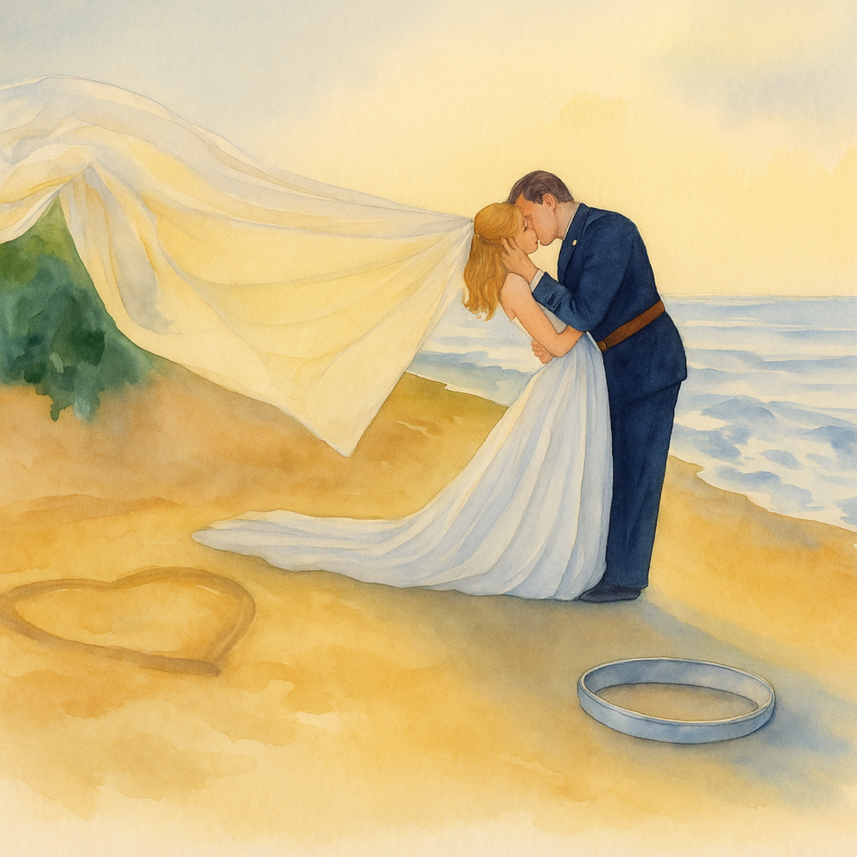 Personalized Canvas & Framed Digital Art - Style J