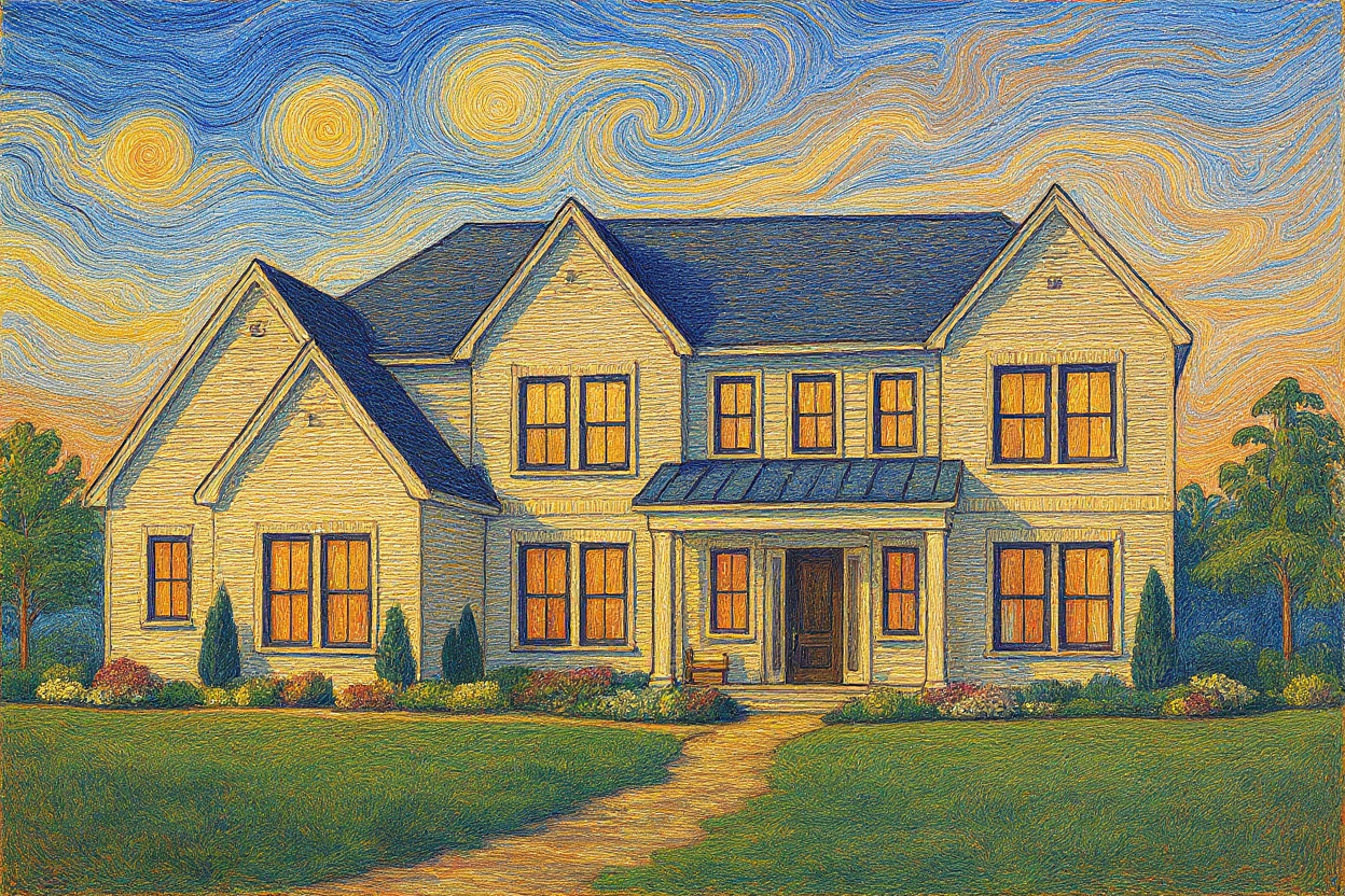 Personalized Canvas & Framed Digital Art - Style K