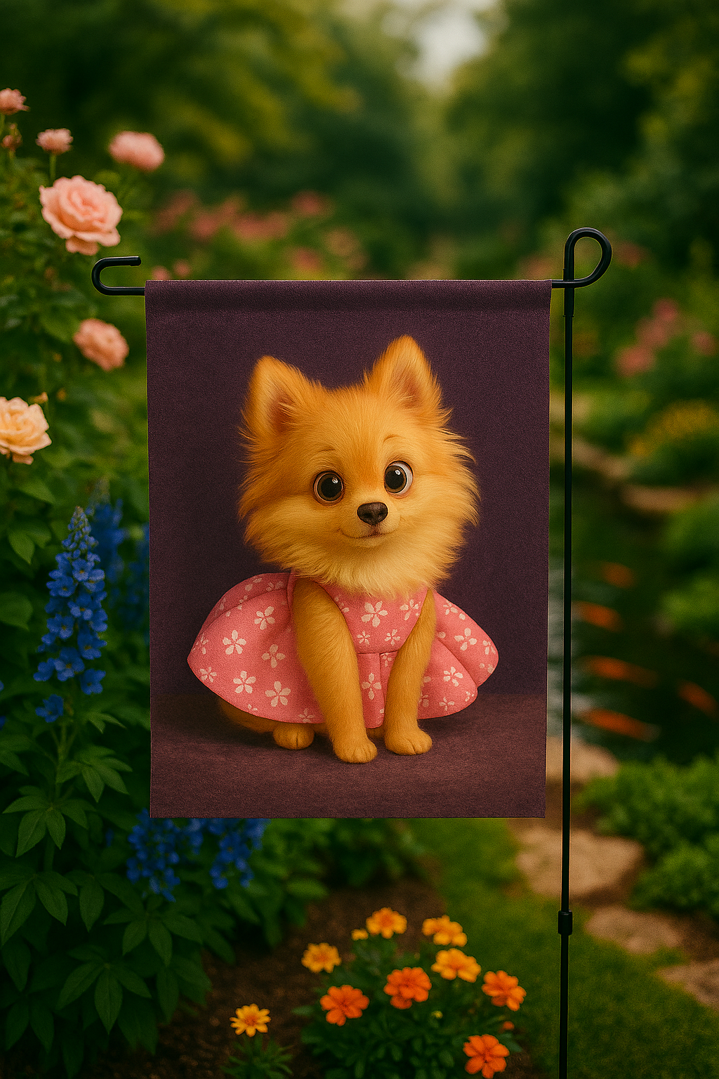 Personalized Home & Garden Banner, Wedding, Housewarming Party, Baby Shower, Engagement Party