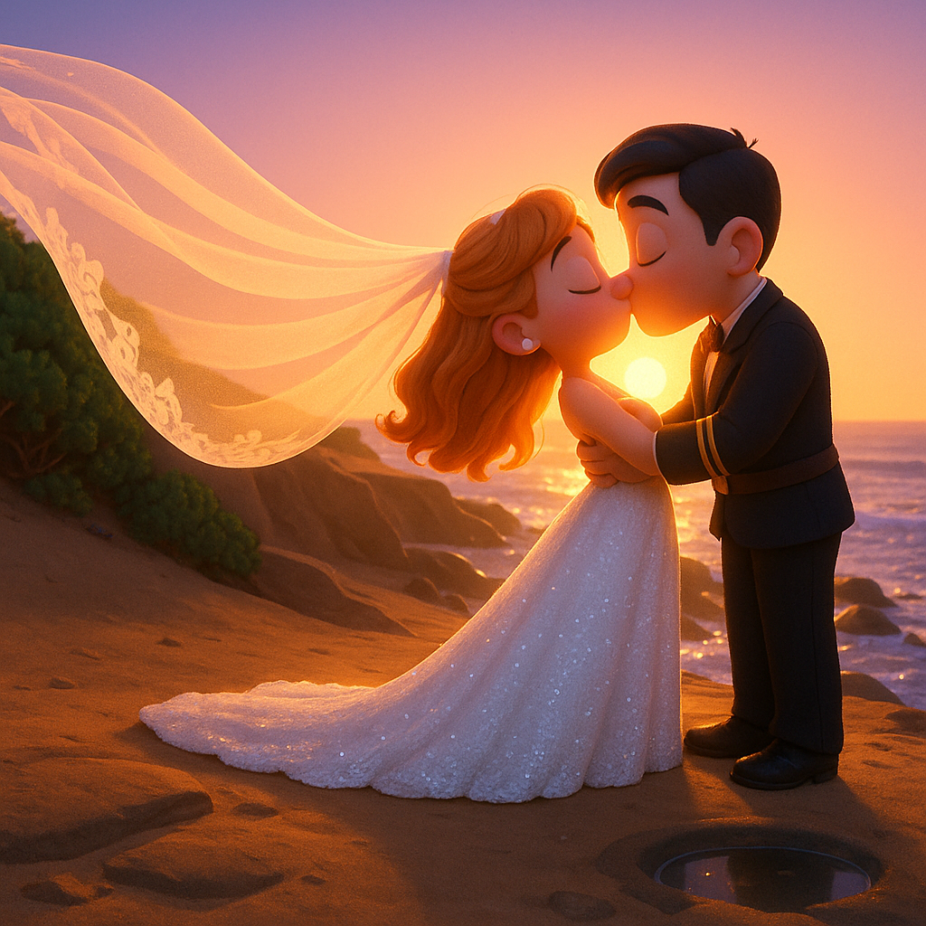 Personalized Canvas & Framed Digital Art - Style M