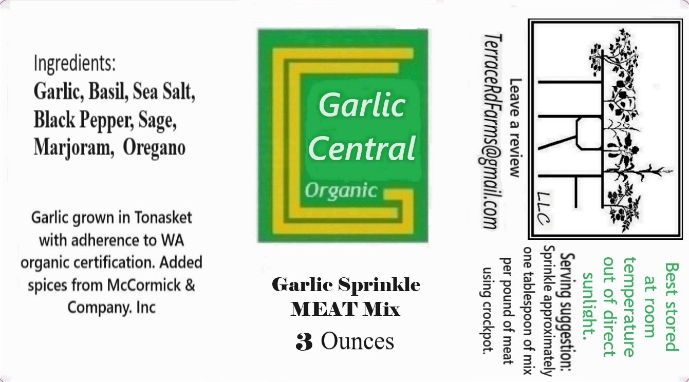 Garlic Sprinkle for meat, organic