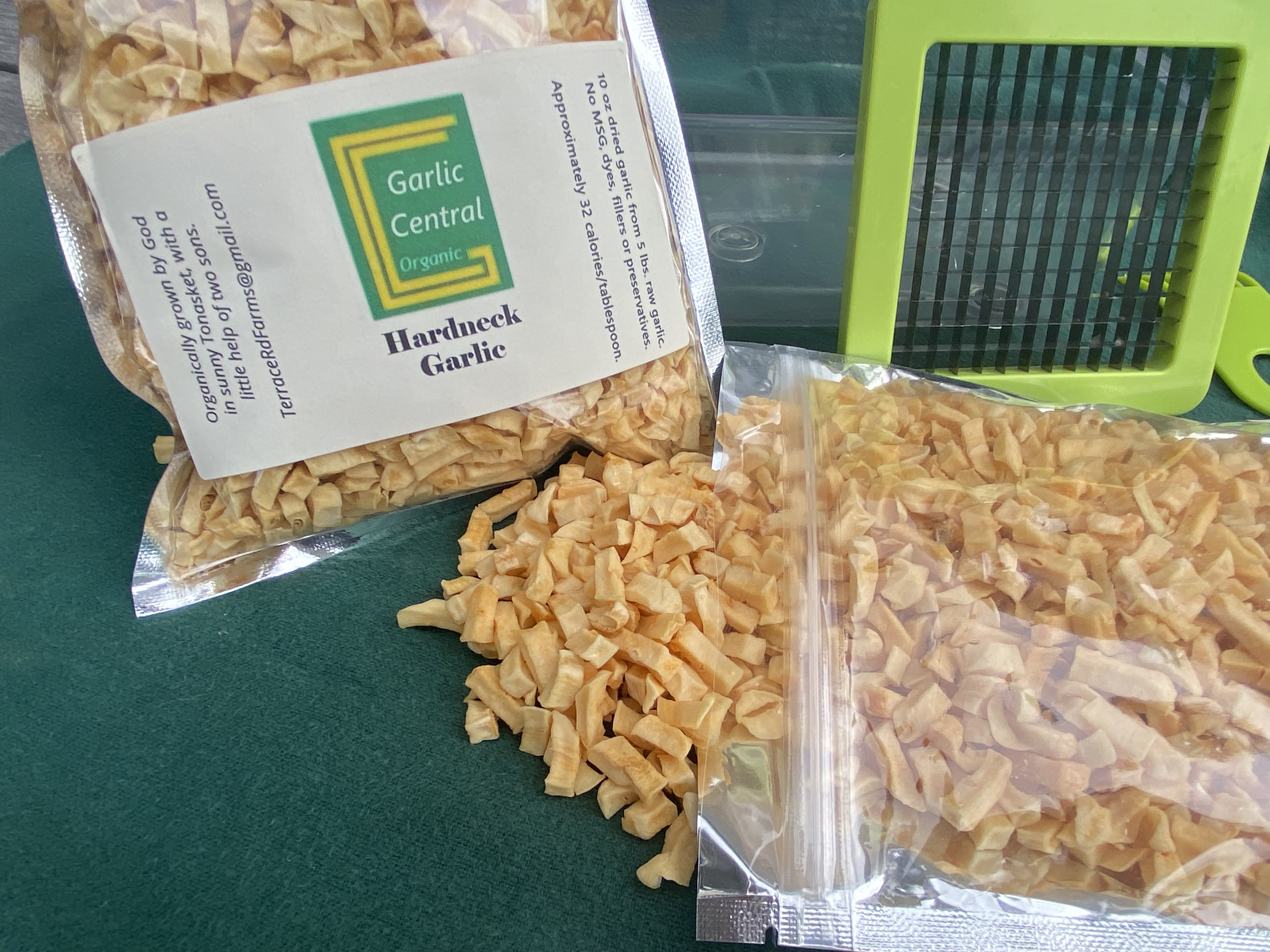 Organic Hardneck Garlic Chunks