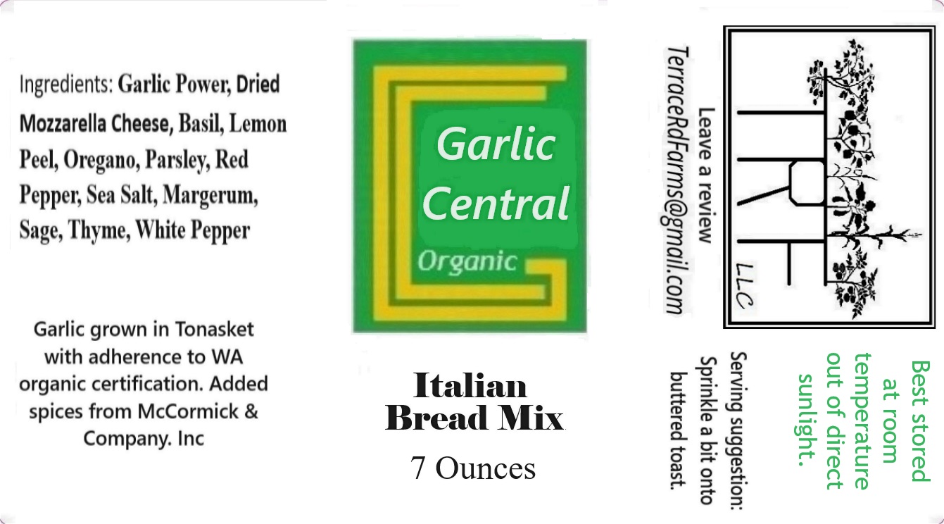 Italian Garlic Sprinkle for bread, organic