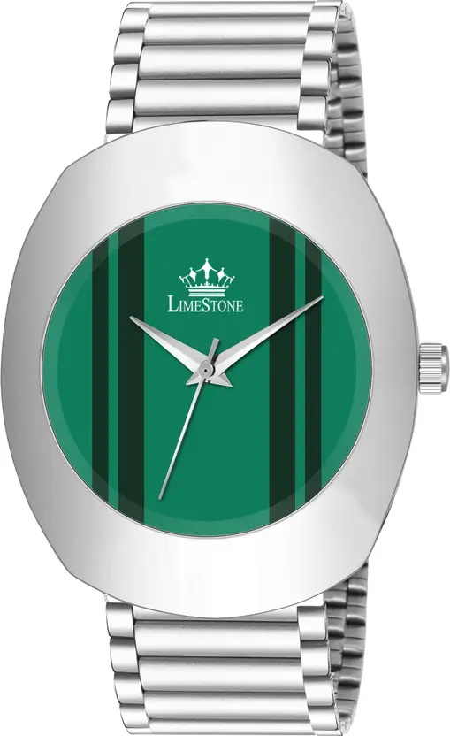 Stylish Green Dial Wristwatch