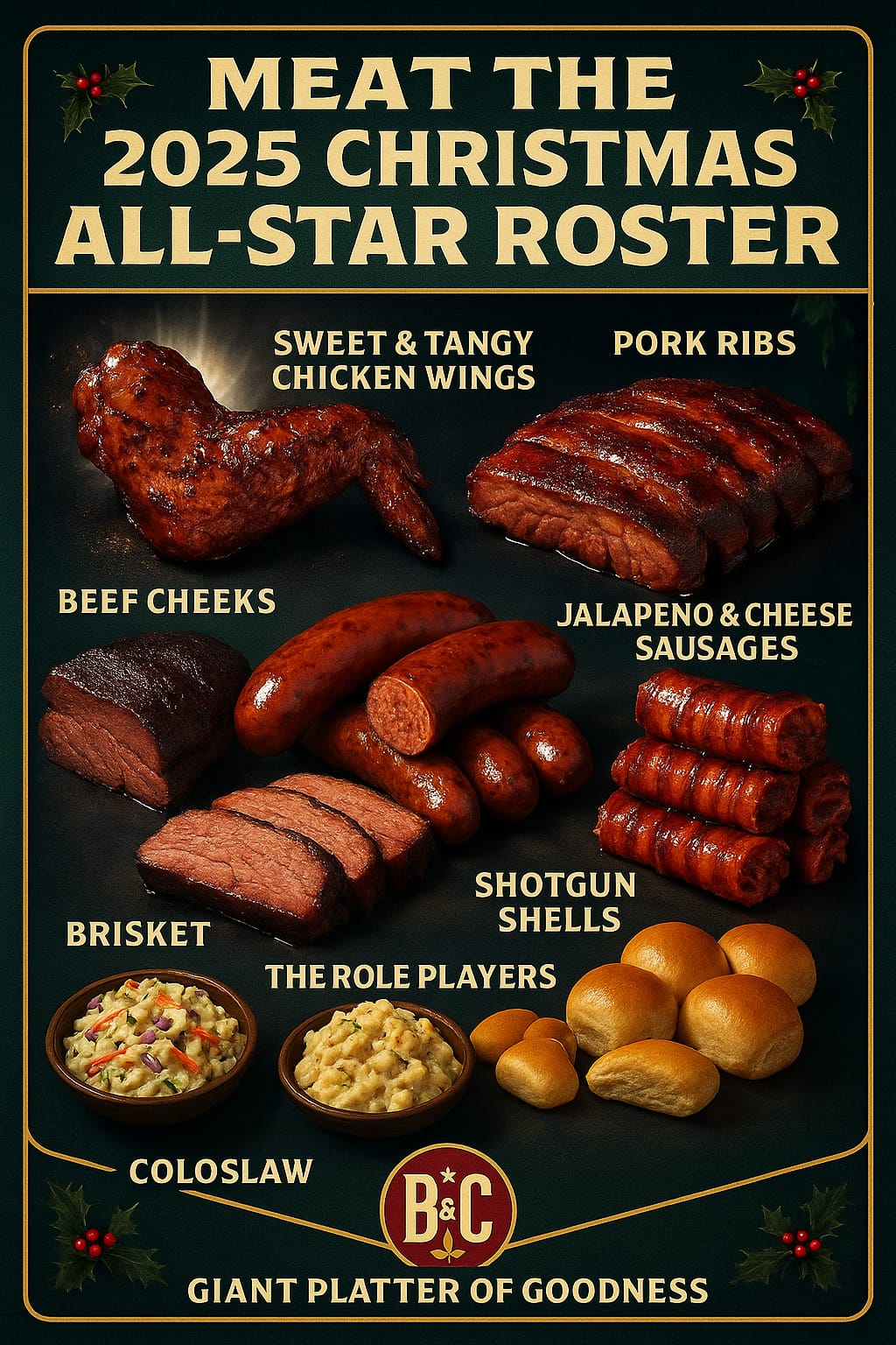 The Christmas Giant Platter of Goodness