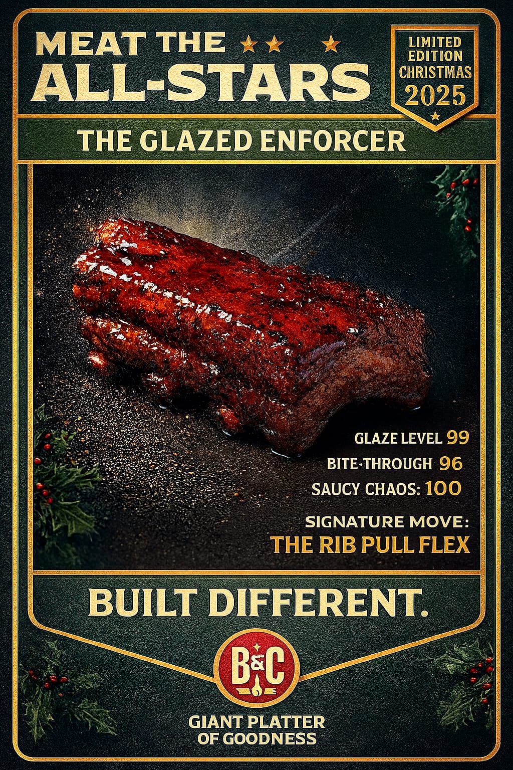 The Christmas Giant Platter of Goodness