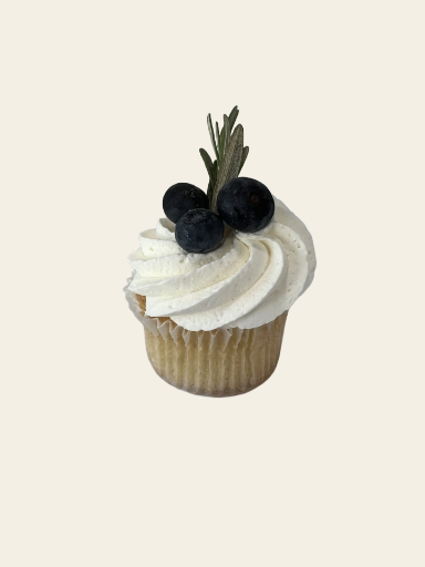 Blueberry Vanilla Cupcake