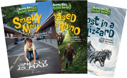 Set of three Pickle books