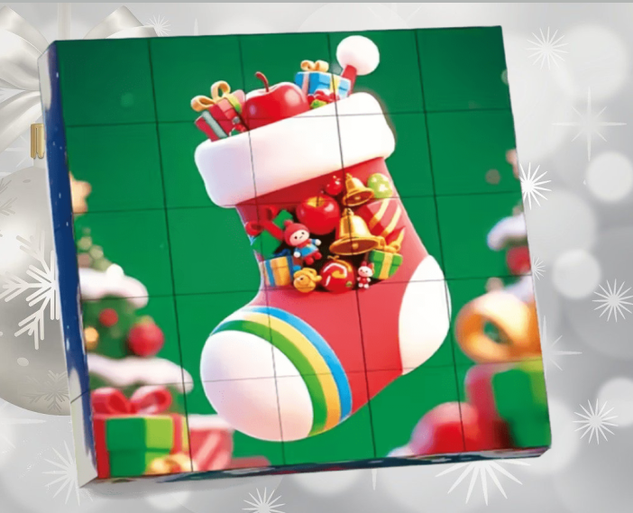 Magnetic puzzle - Christmas