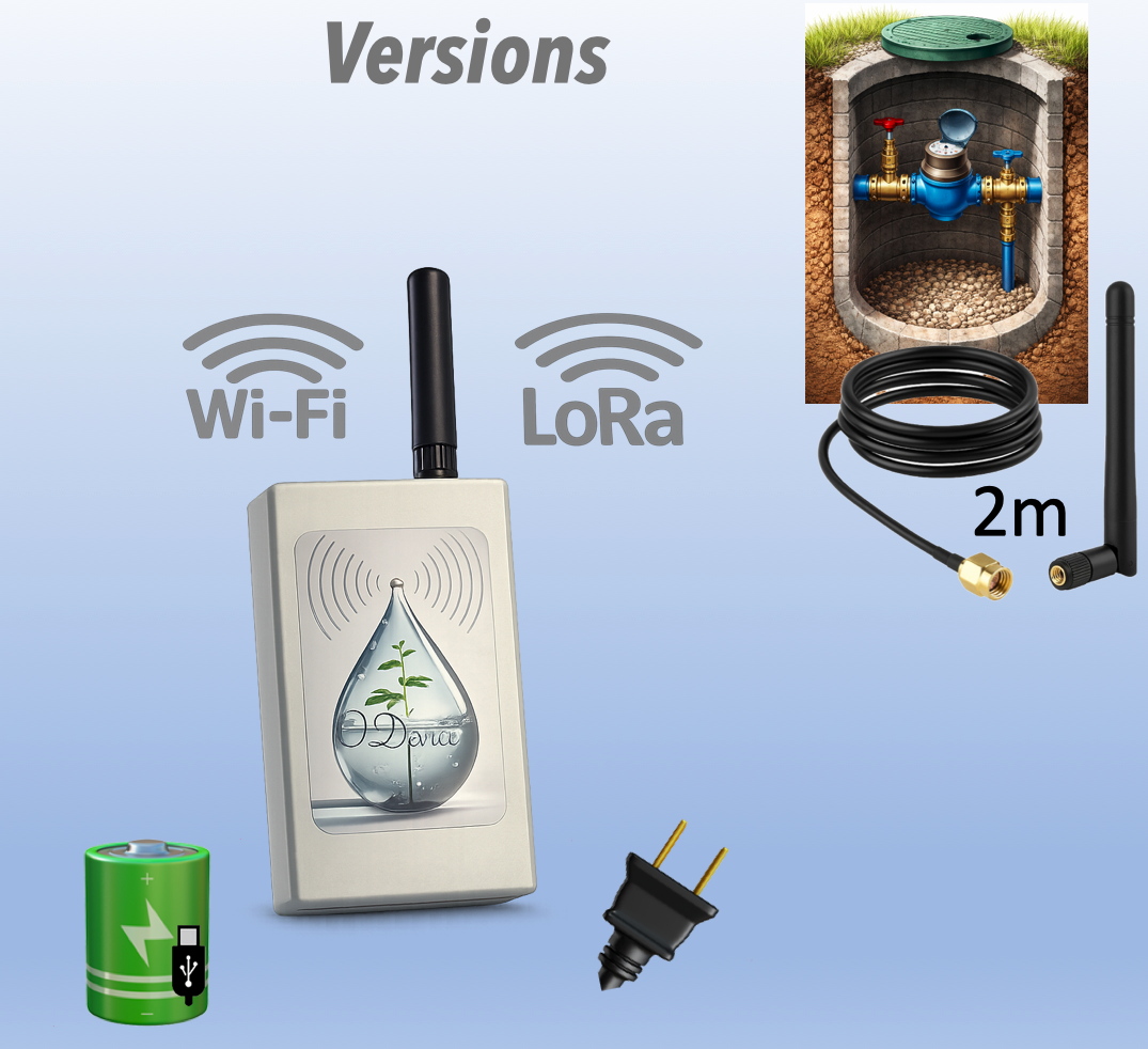 Kits Compteur d’Eau Connecté  (Choix des versions)