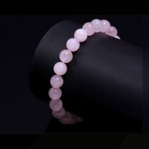 Rose Quartz Beaded Bracelet