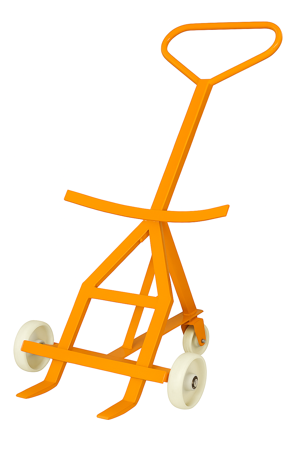 BIL Drum Trolley - 350Kg Capacity, 215L Standard Drum, Nylon Wheels, Fixed Handle 