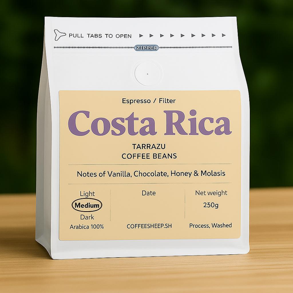 Costa Rica Tarrazu Coffee Beans (OUT OF STOCK)