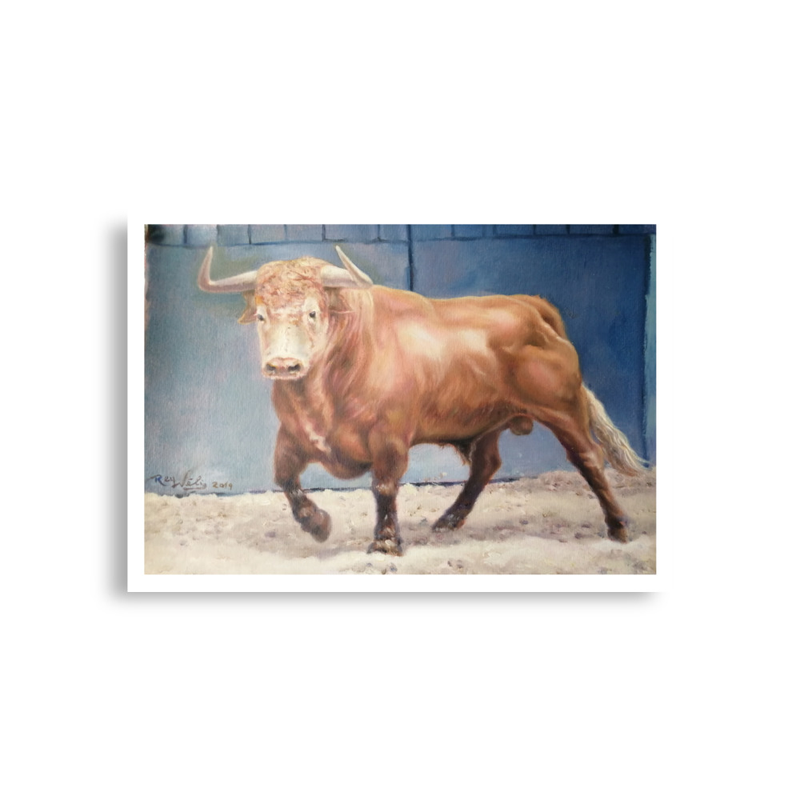 Poster HAPPY BULL ("EL SEMENTAL PELIRROJO")