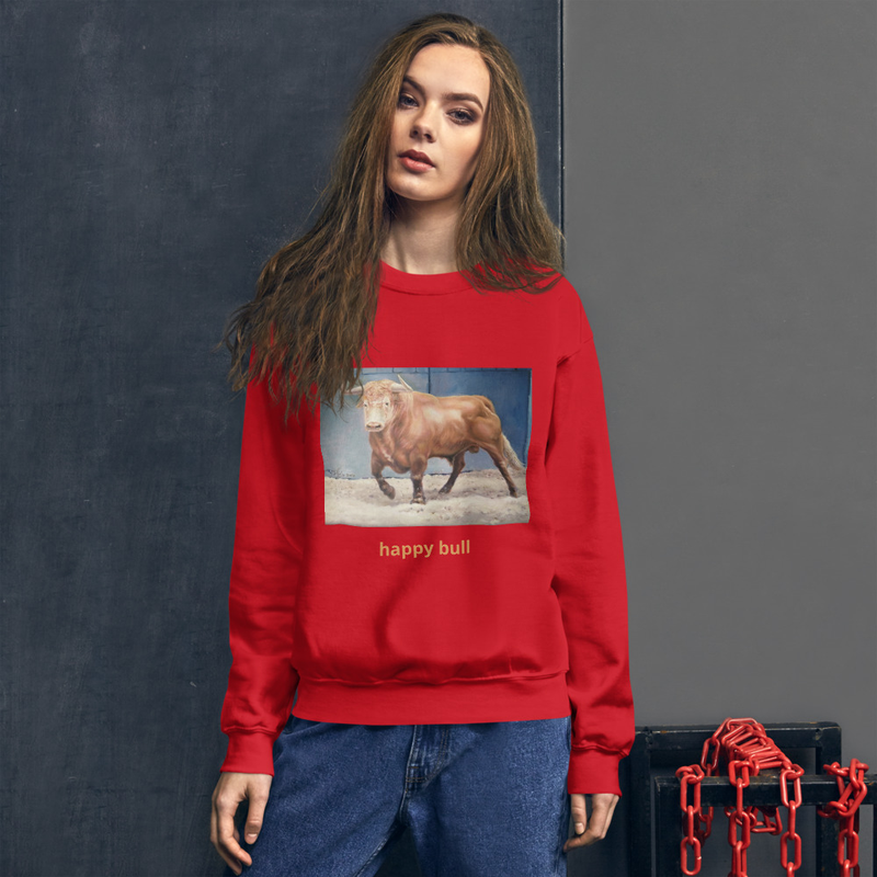 Unisex Sweatshirt HAPPY BULL
