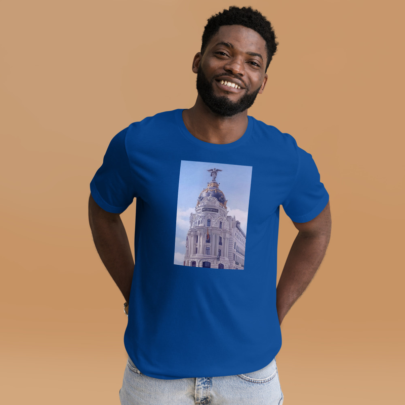 Unisex t-shirt / Bella + Canvas 3001 "Metrópolis, la Gran Torre"