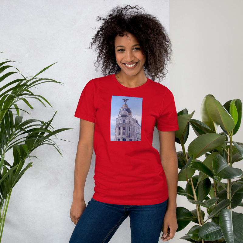 Unisex t-shirt / Bella + Canvas 3001 "Metrópolis, la Gran Torre"