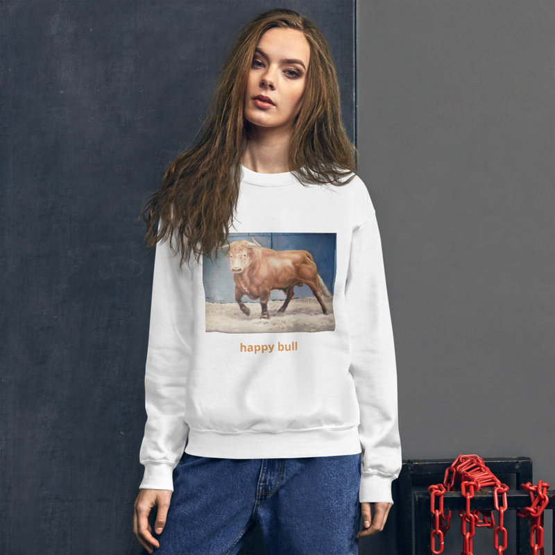 Unisex Sweatshirt HAPPY BULL