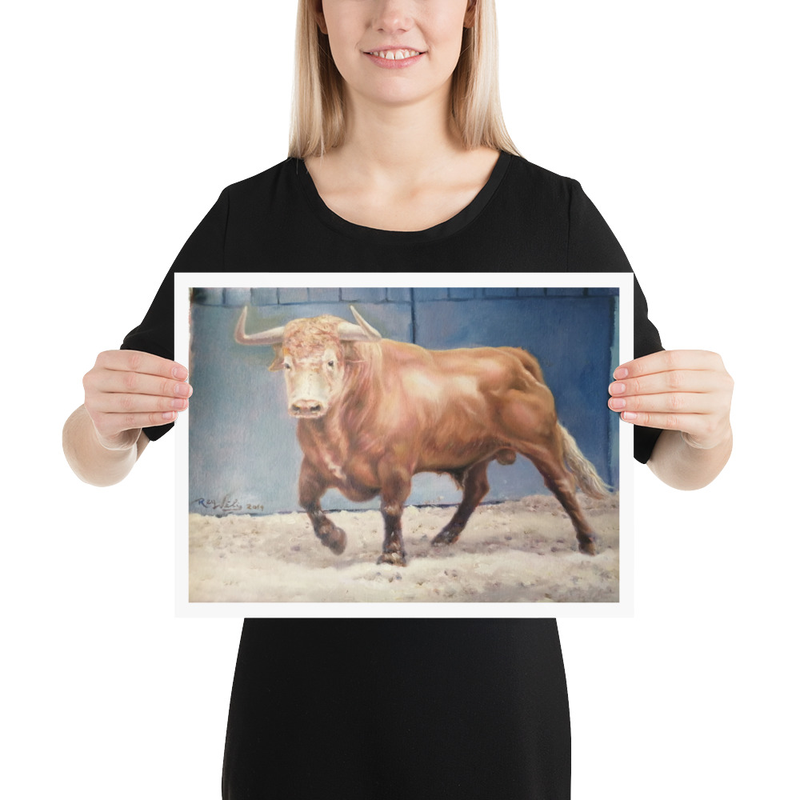 Poster HAPPY BULL ("EL SEMENTAL PELIRROJO")