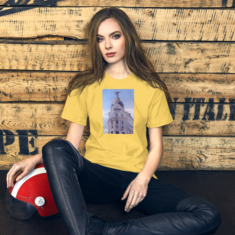 Unisex t-shirt / Bella + Canvas 3001 "Metrópolis, la Gran Torre"