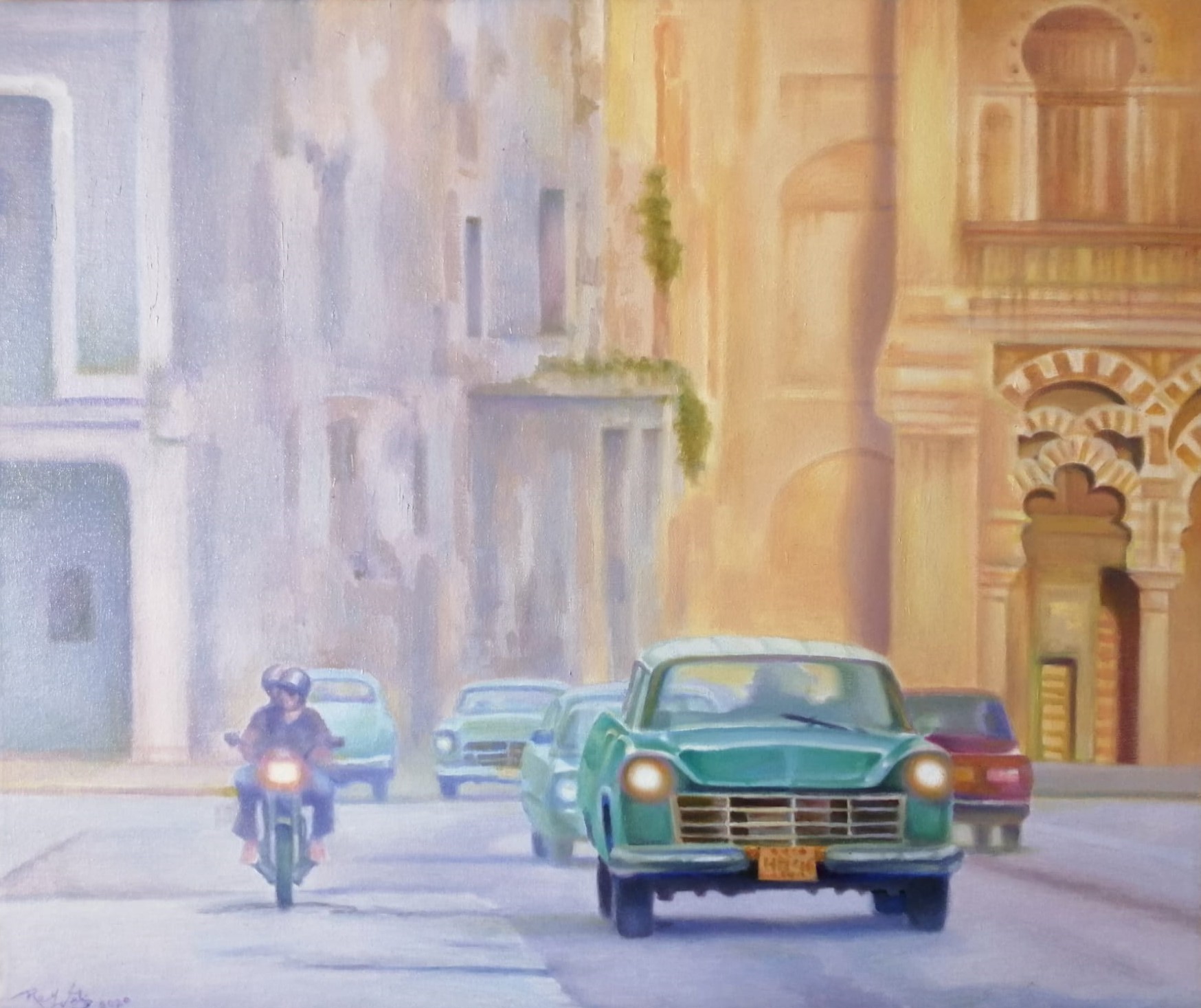 ATARDECER EN LA HABANA VIEJA