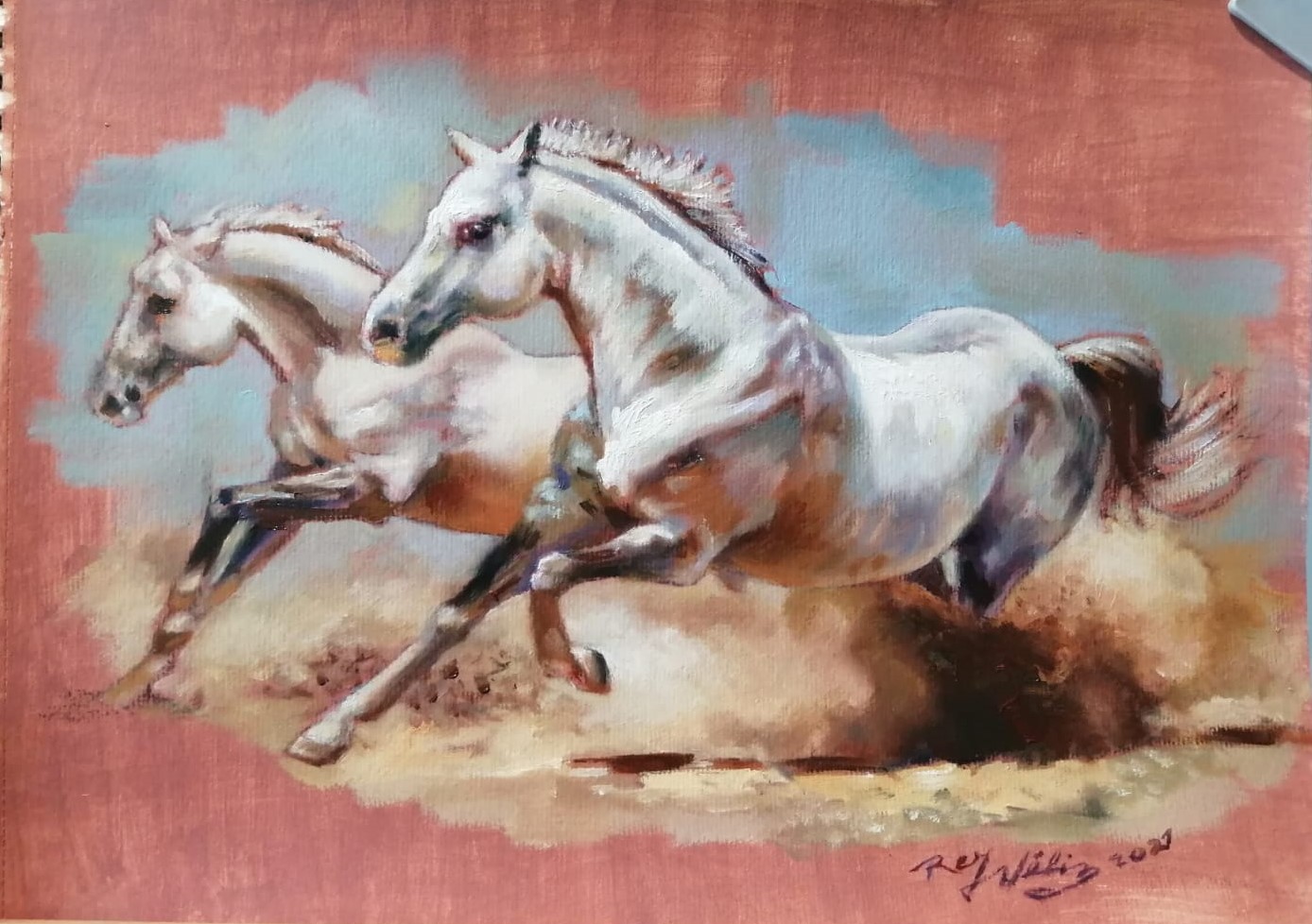 AL GALOPE POR EL DESIERTO