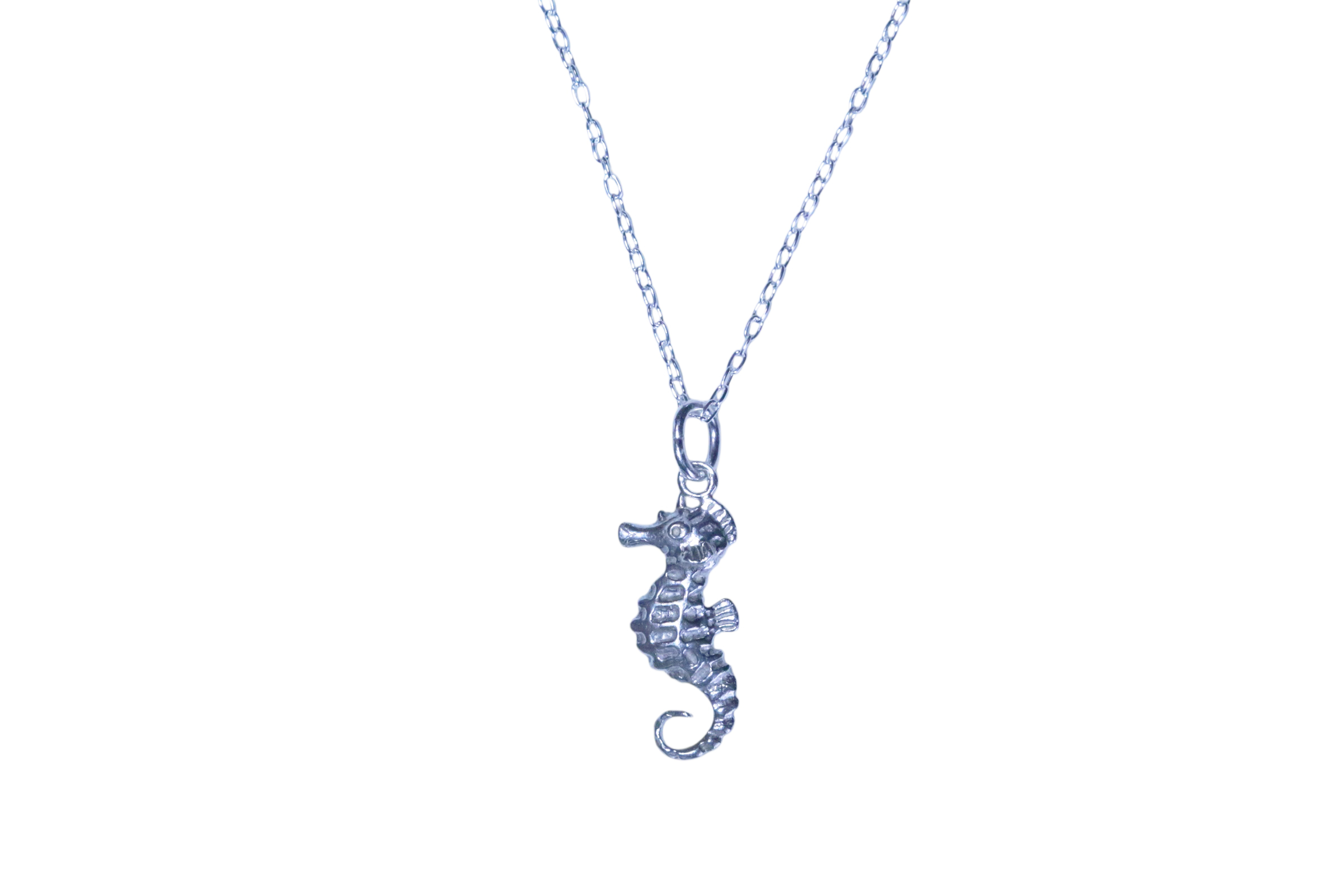 Seahorse Pendant with Chain