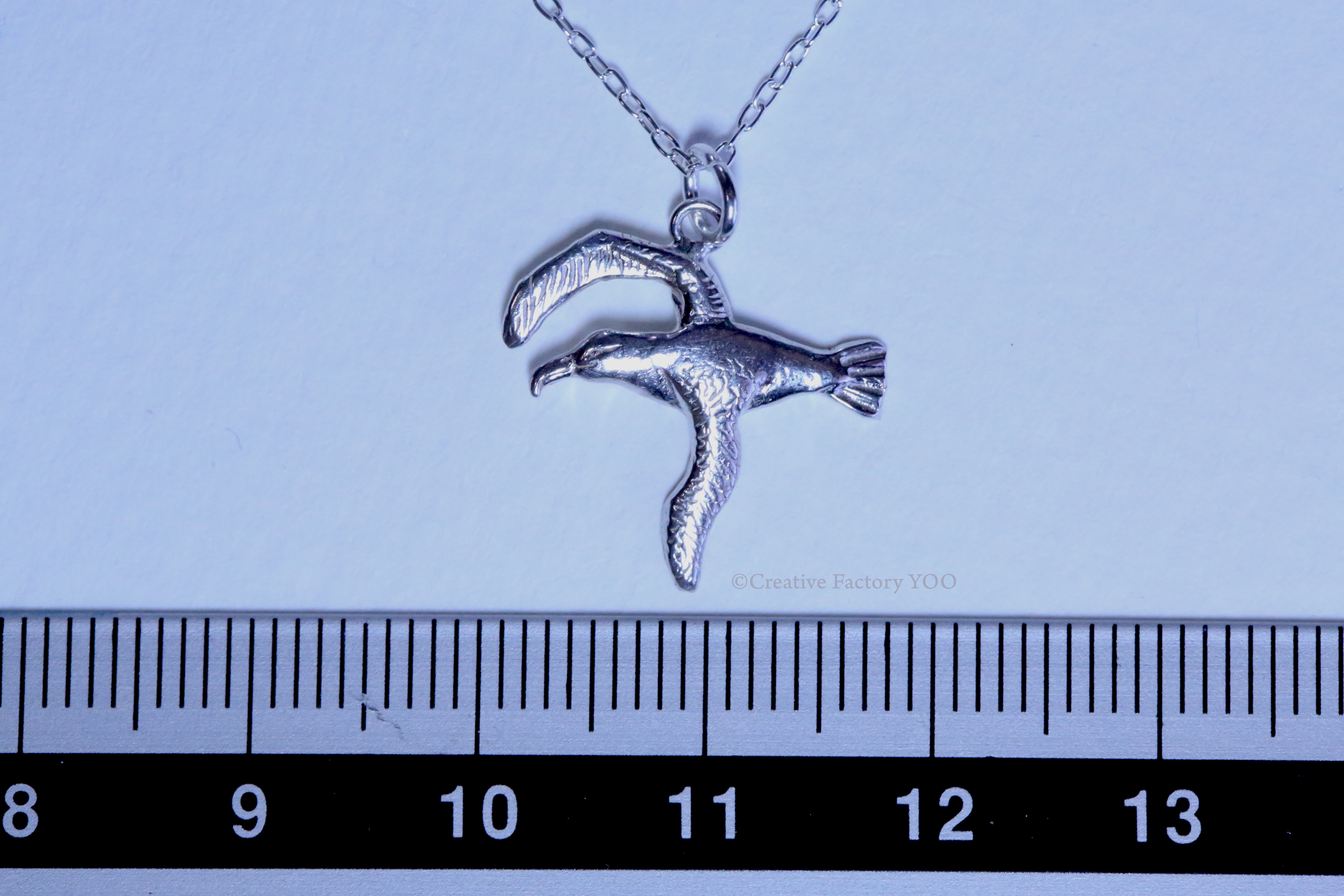 Wandering Albatross Pendant with Chain