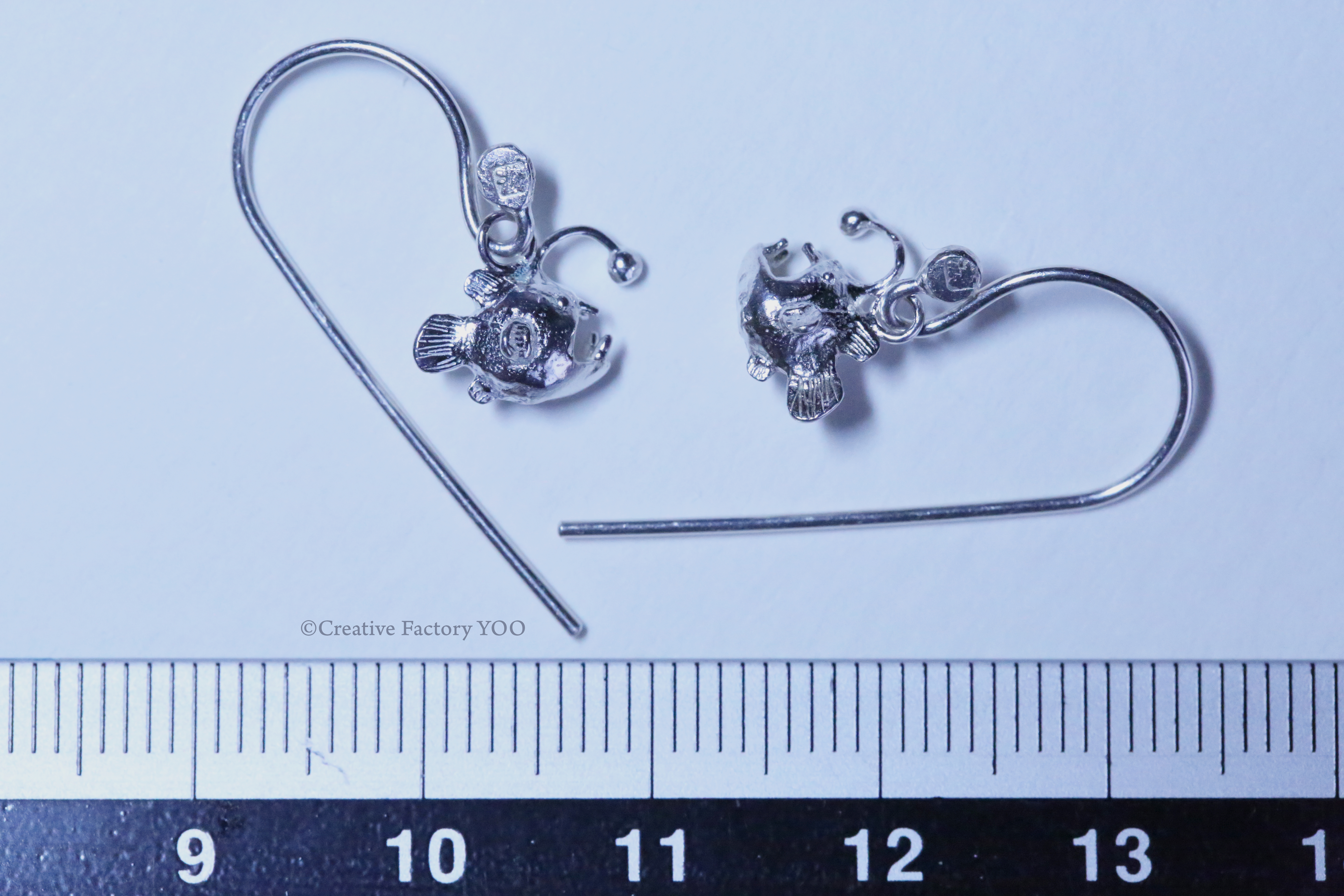 Deep-sea Anglerfish Earrings