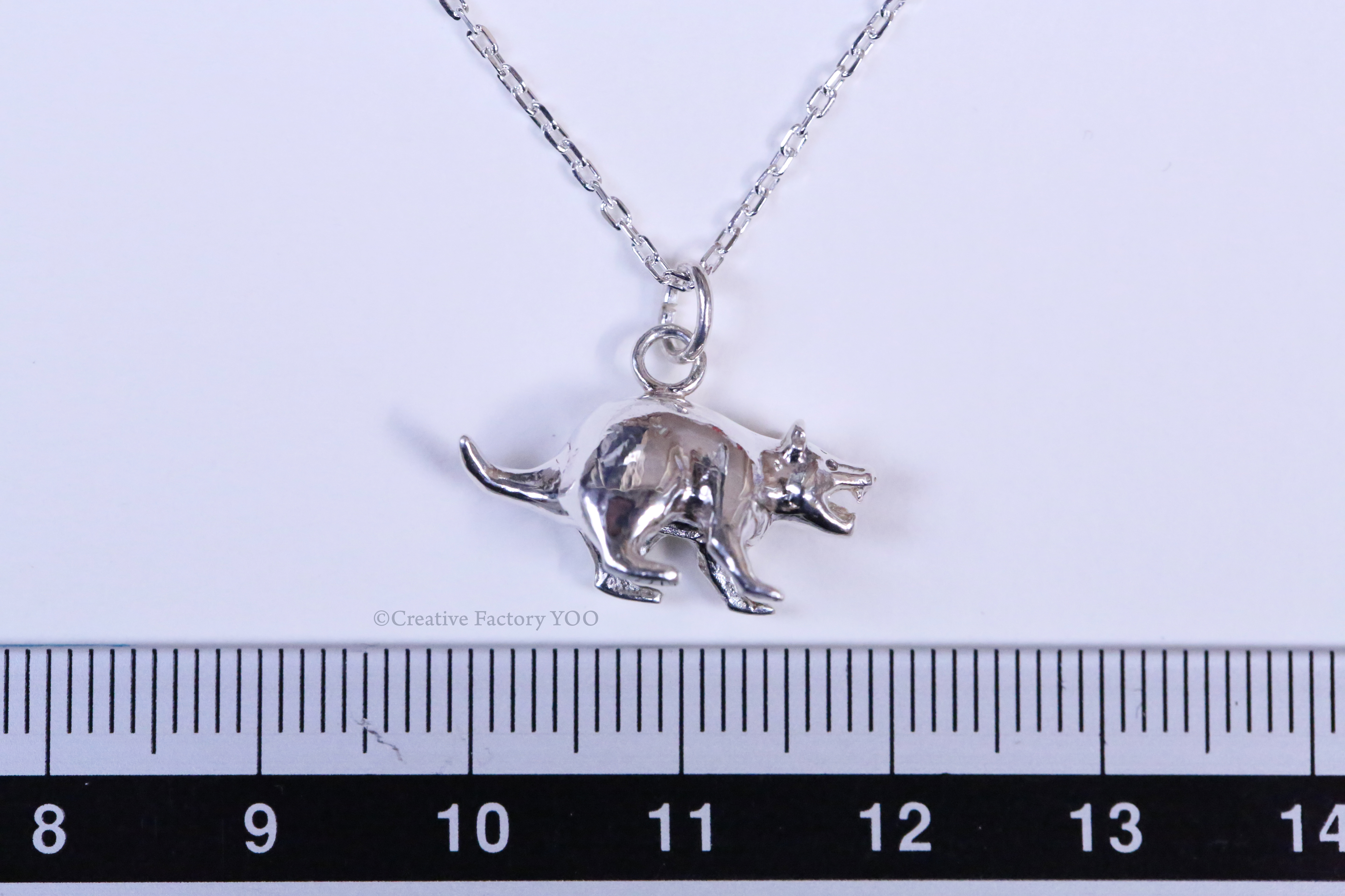 Tasmanian Devil Pendant with Chain