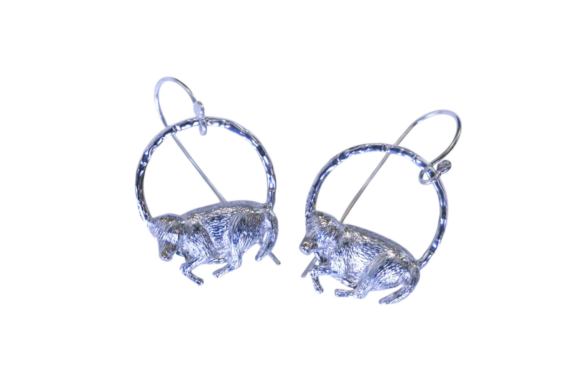 Sleeping Doggy Earrings