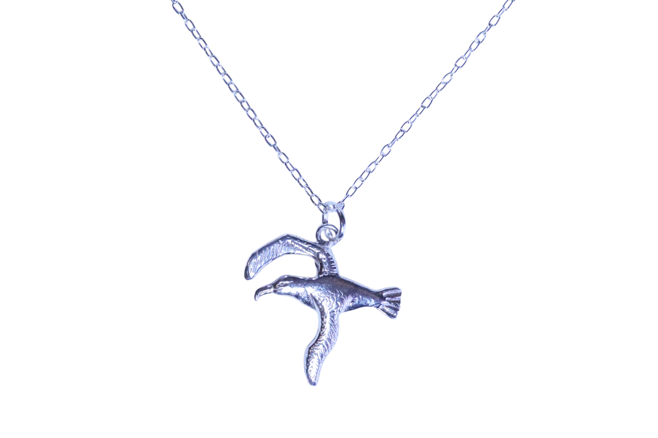 Wandering Albatross Pendant with Chain