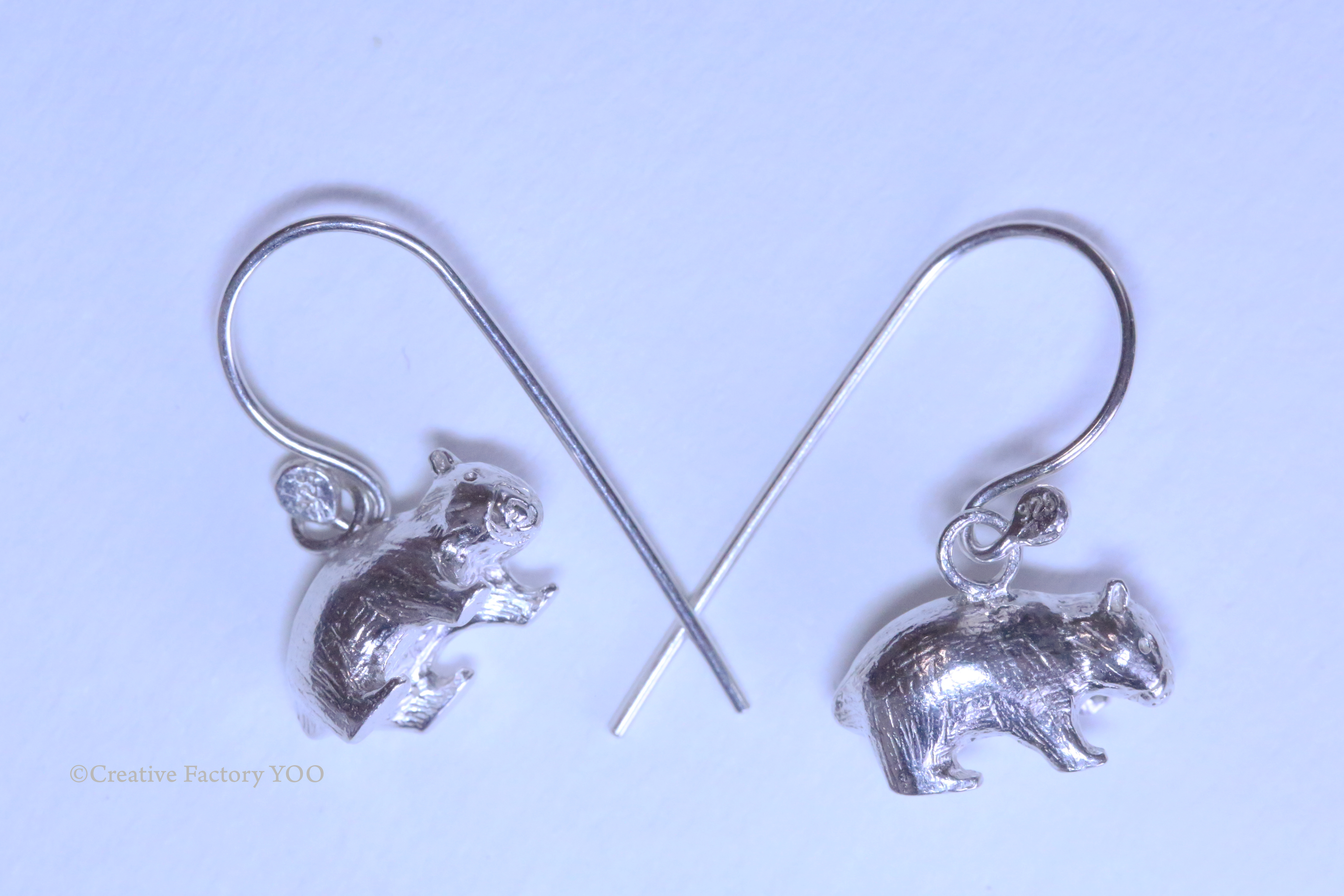 Common Wombat Earrings
