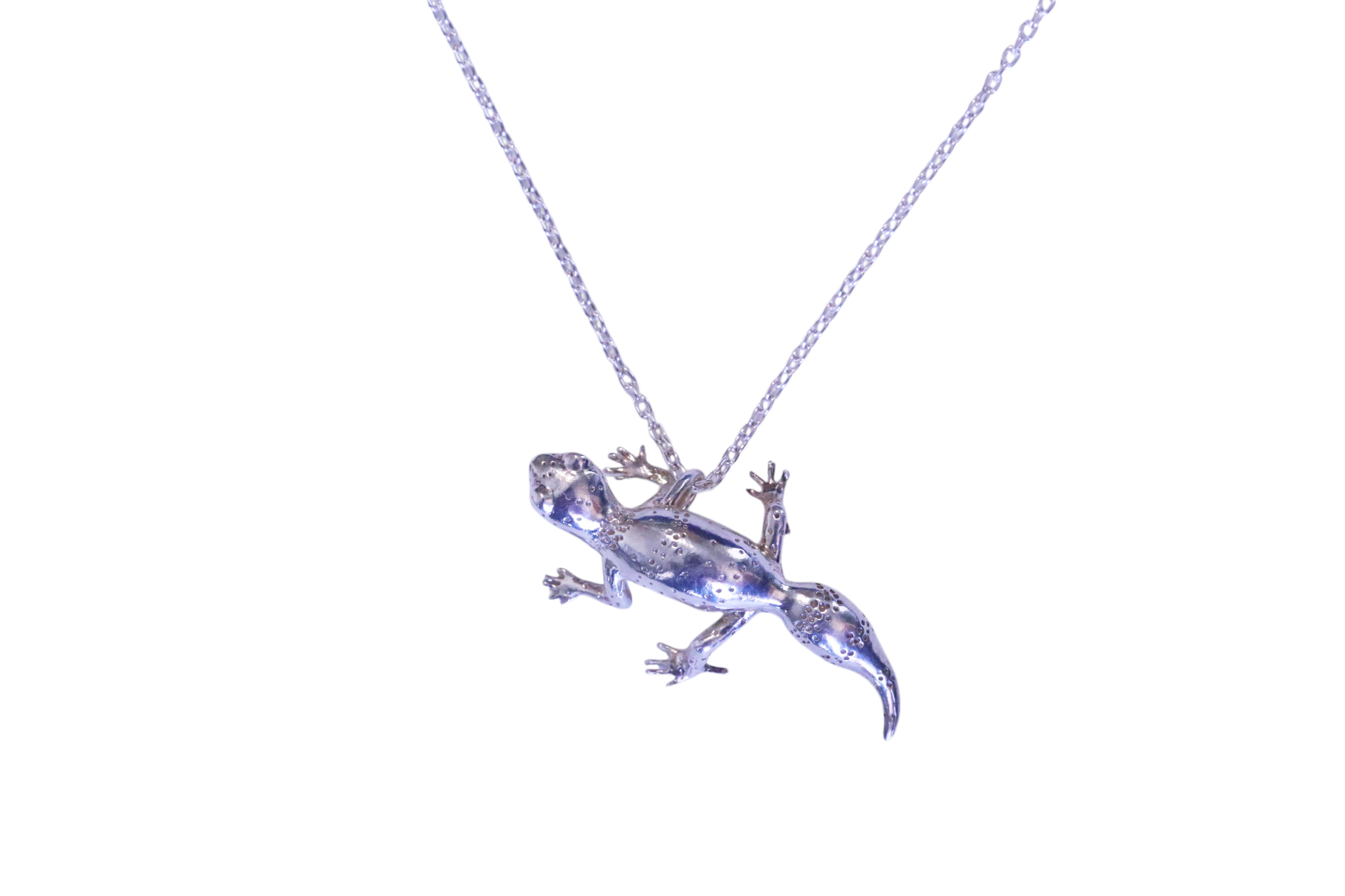  Australian Barking Gecko Pendant with Chain