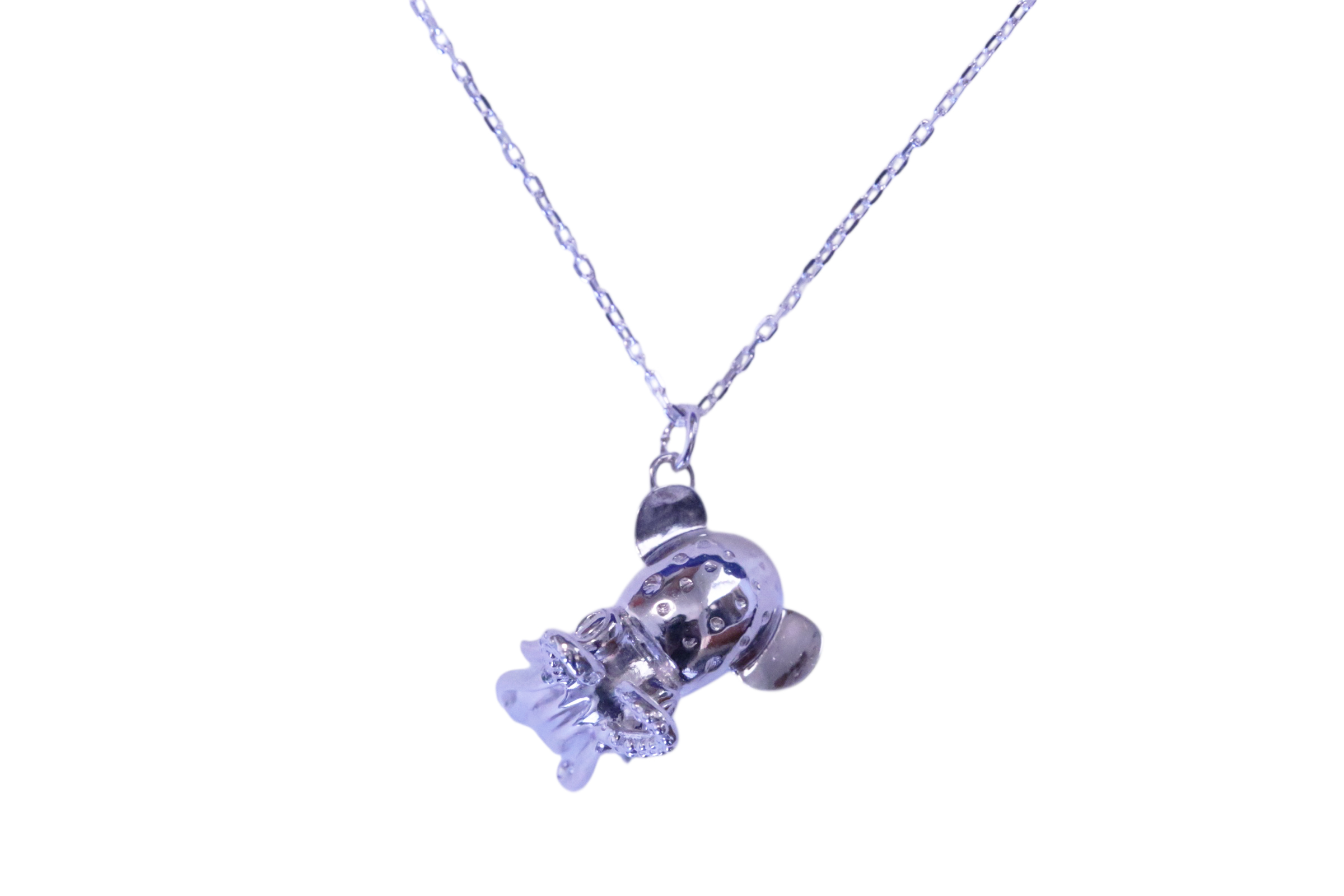 Southern Dumpling Squid Pendant with Chain