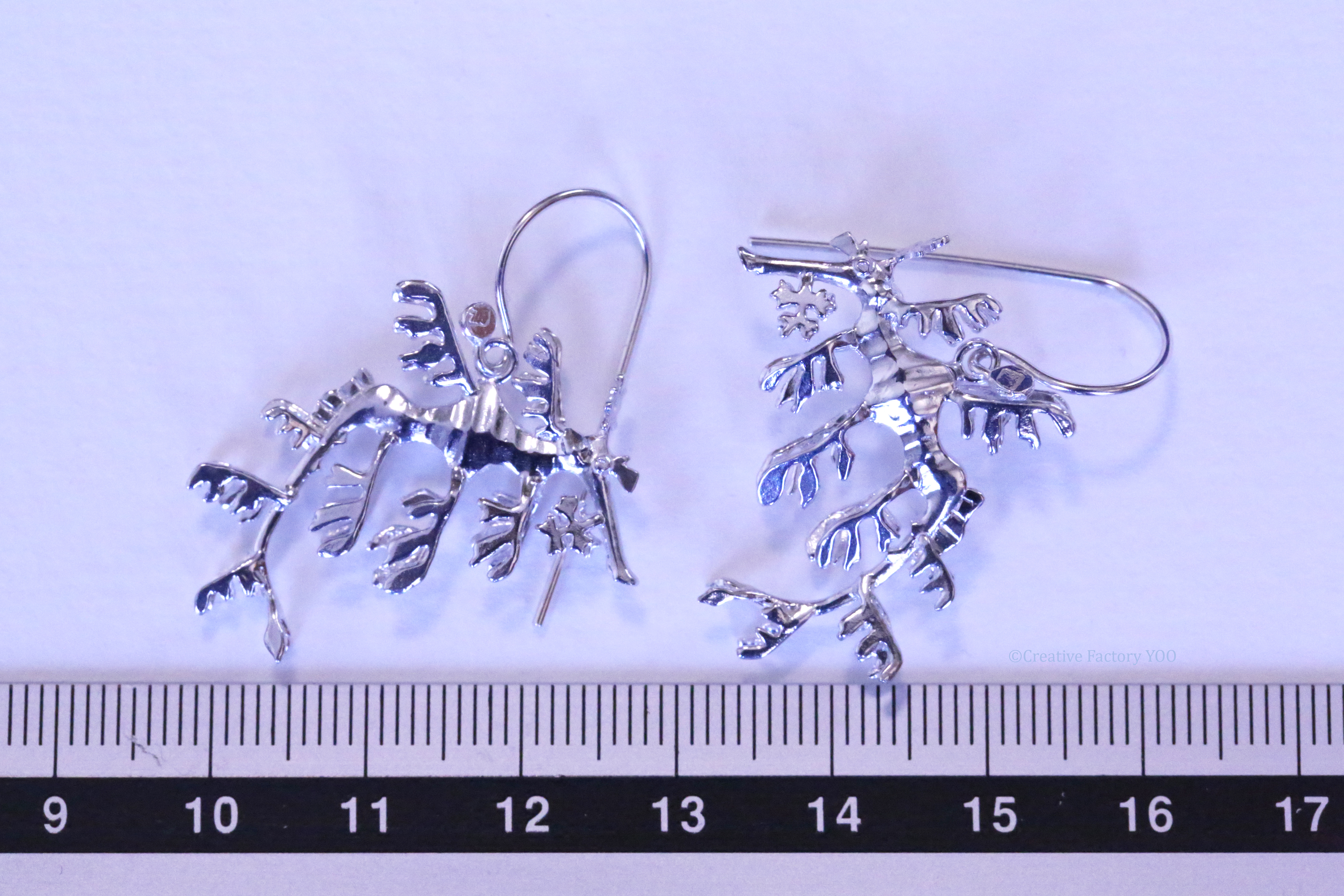Leafy Seadragon Earrings