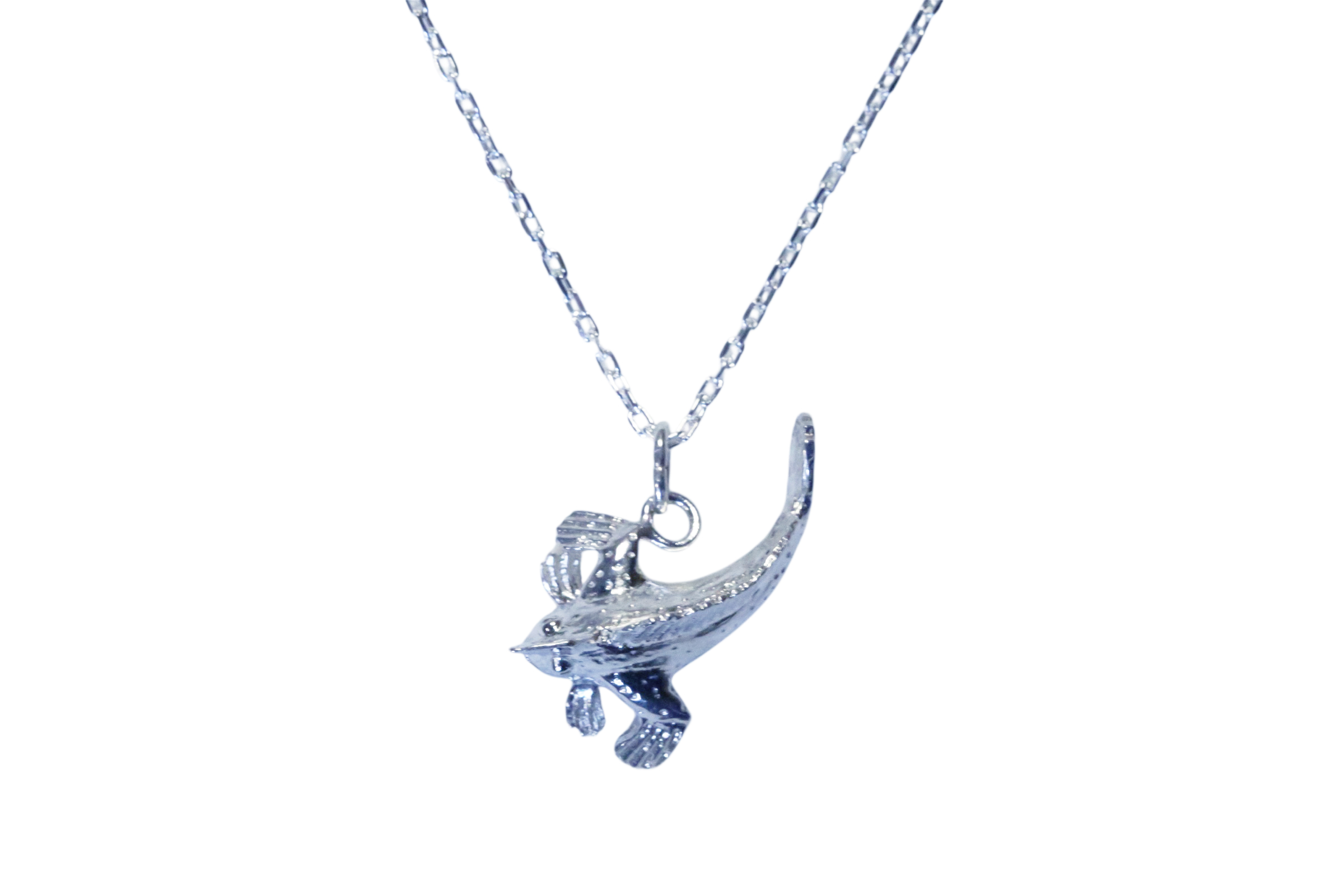 Spotted Handfish Pendant with Chain